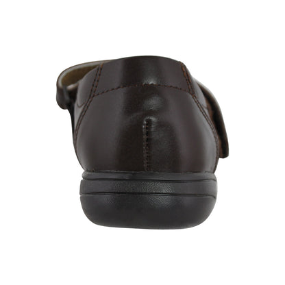 Zapato Escolar Niña 9252 Piel Café