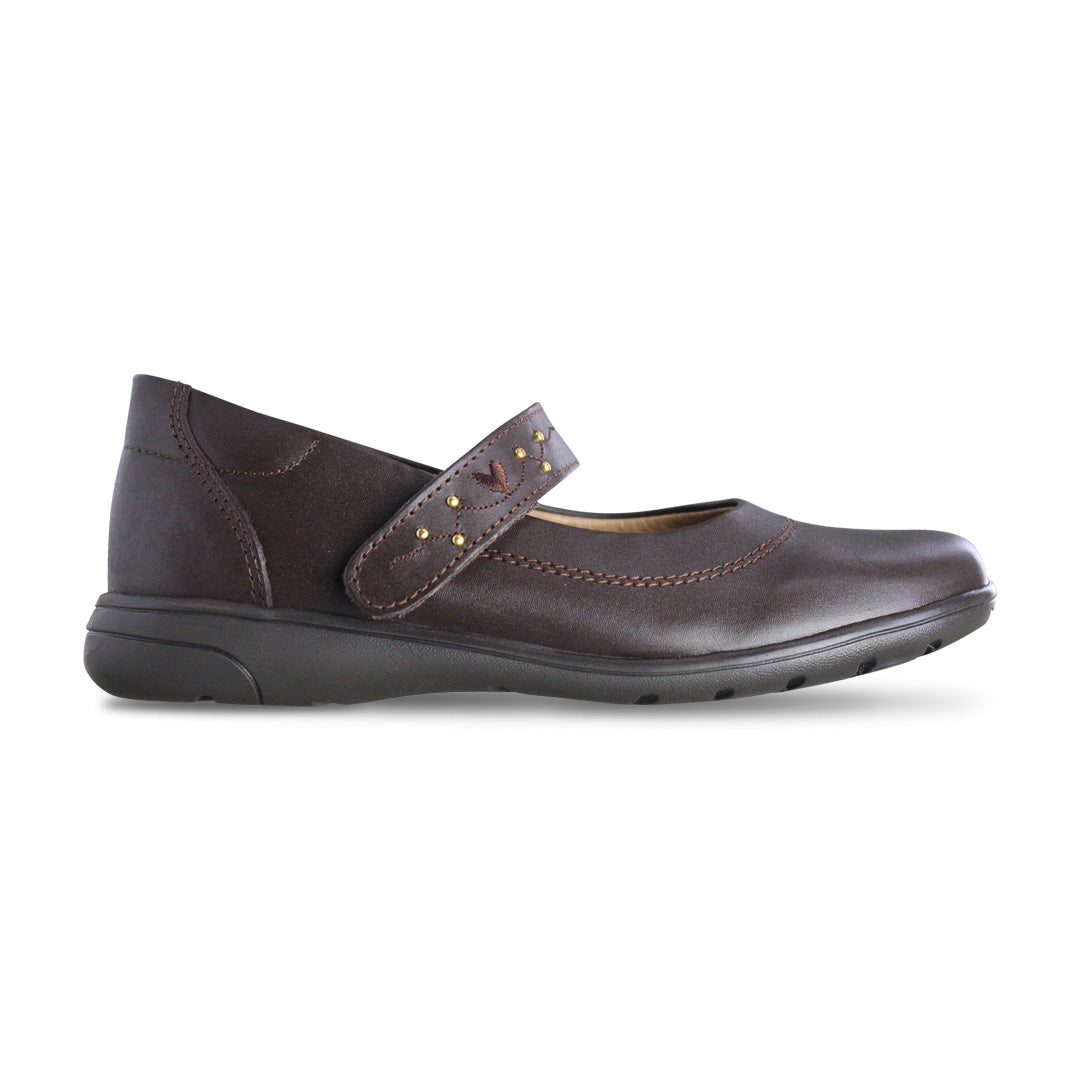 Zapato Escolar Niña 9254 Café