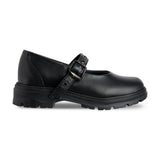 Zapato escolar niña 9260 piel negro