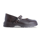 Zapato escolar niña 9260 piel café