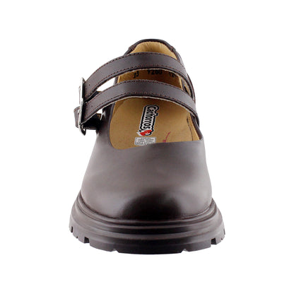 Zapato Escolar Niña 9280 Piel Café