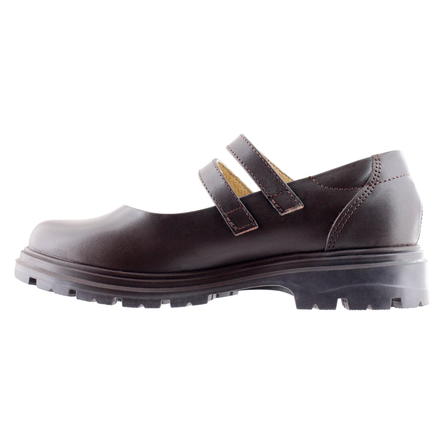 Zapato Escolar Niña 9280 Piel Café