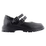 Zapato escolar niña 9280 piel negro