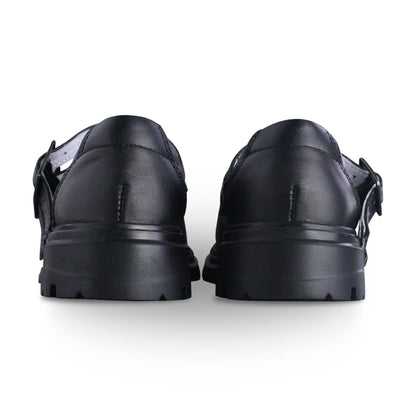 Zapato Escolar Niña 9280 Piel Negro