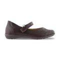 Zapato Escolar Niña 9371 Piel Café