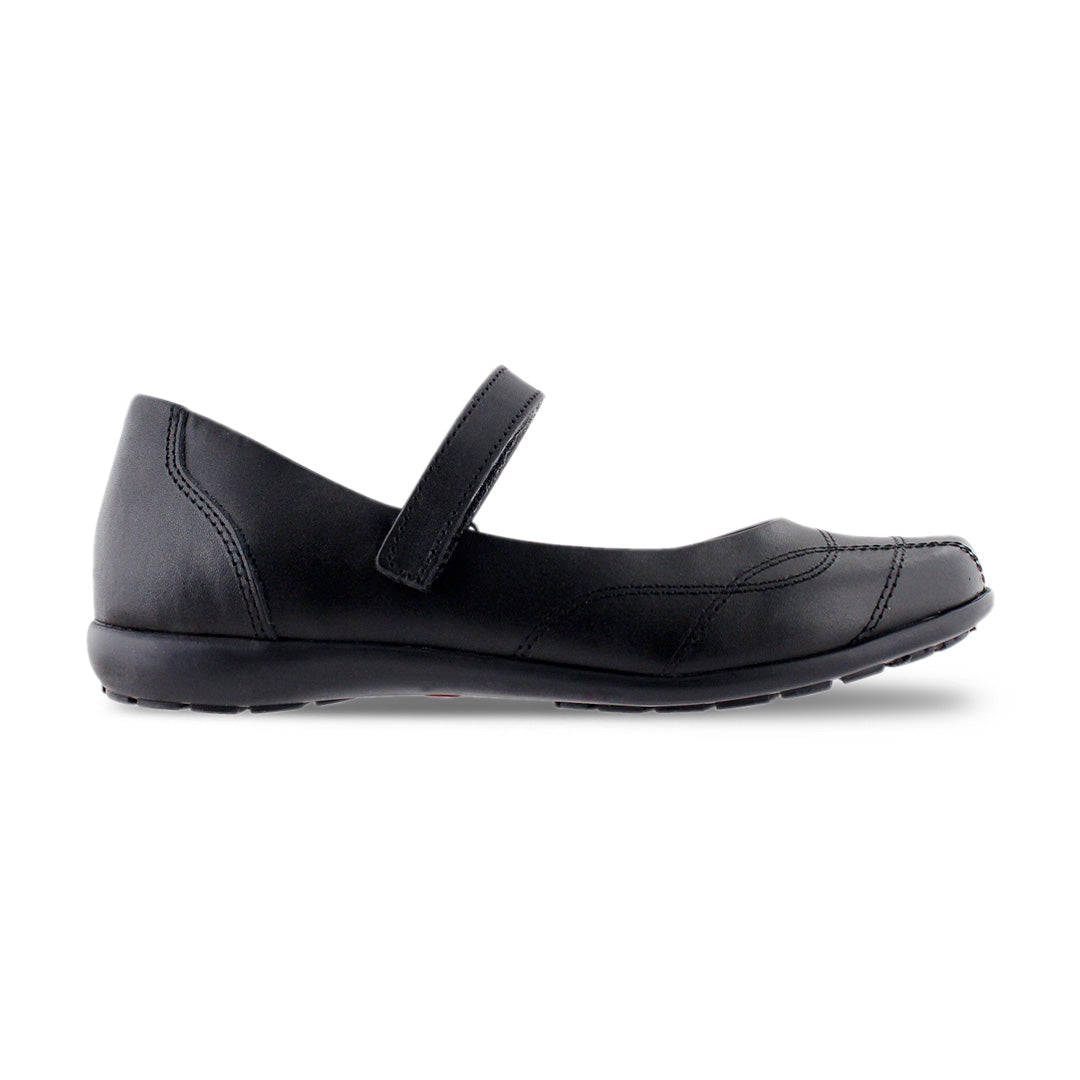 Zapato Escolar Niña 9371 Piel Negro