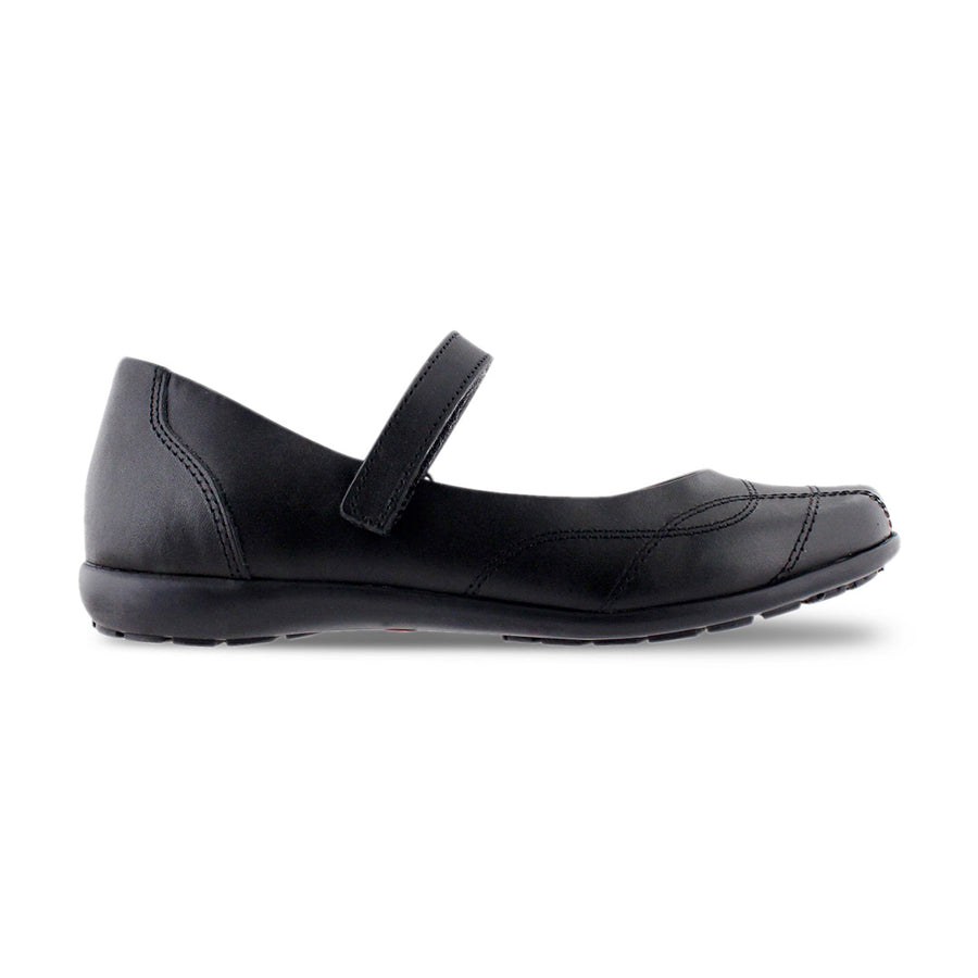 Zapato Escolar Niña 9371 Piel Negro