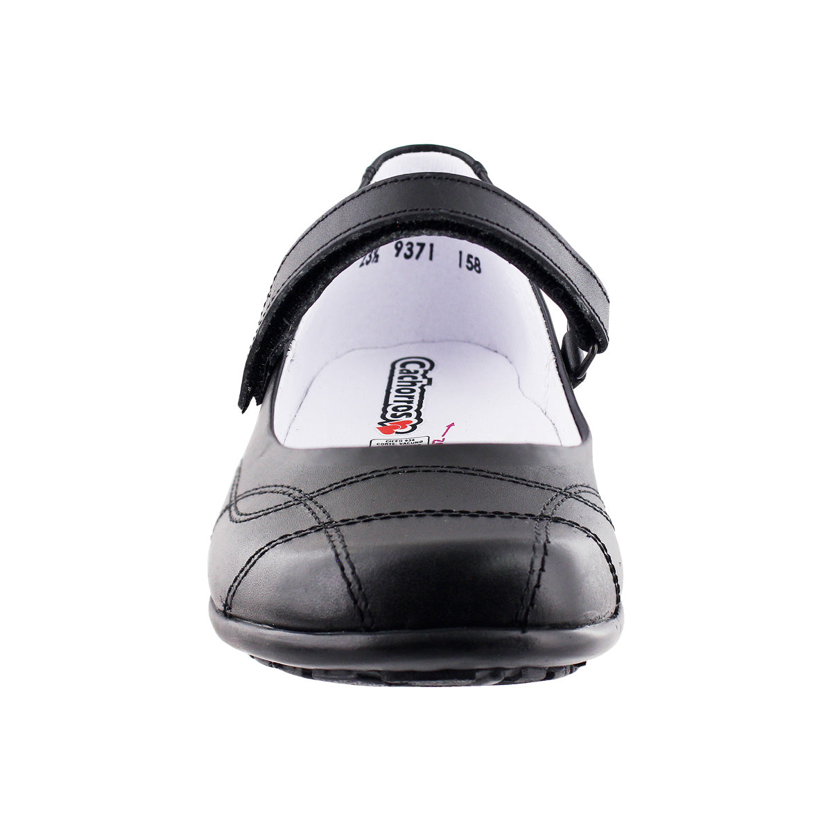 Zapato Escolar Niña 9371 Piel Negro