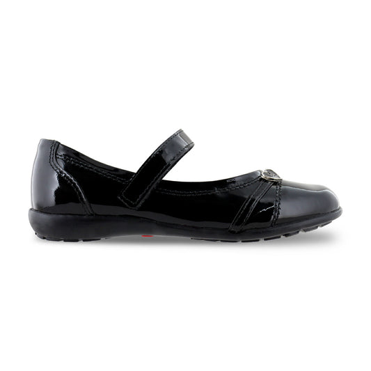 Zapato Escolar Niña 9376 Piel charol Negro
