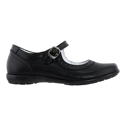 Zapato Escolar Niña 9401 Piel Negro