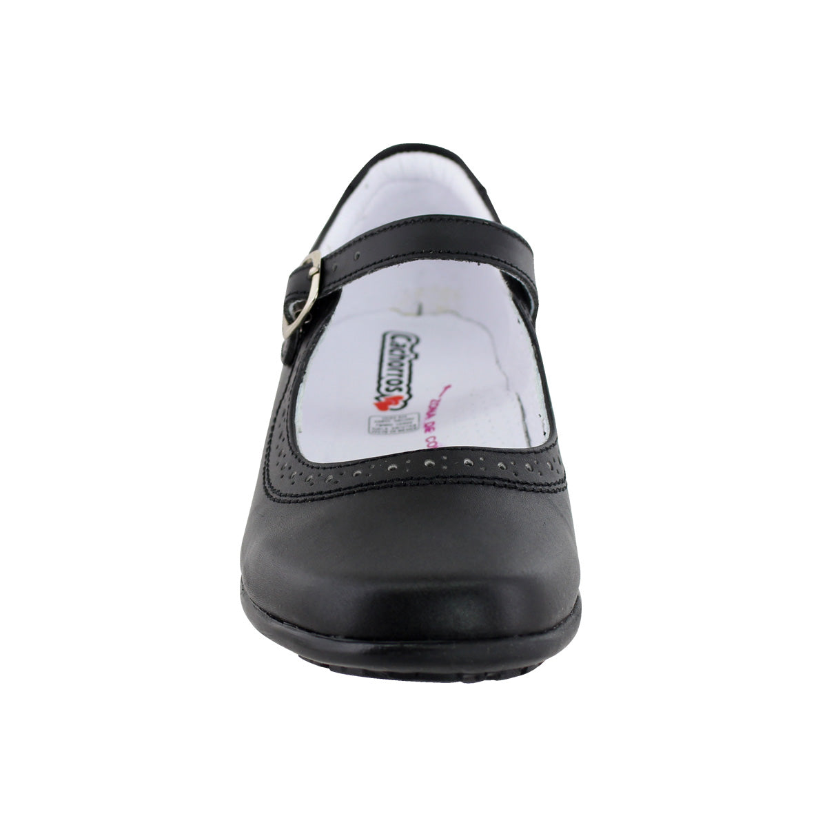 Zapato Escolar Niña 9401 Piel Negro