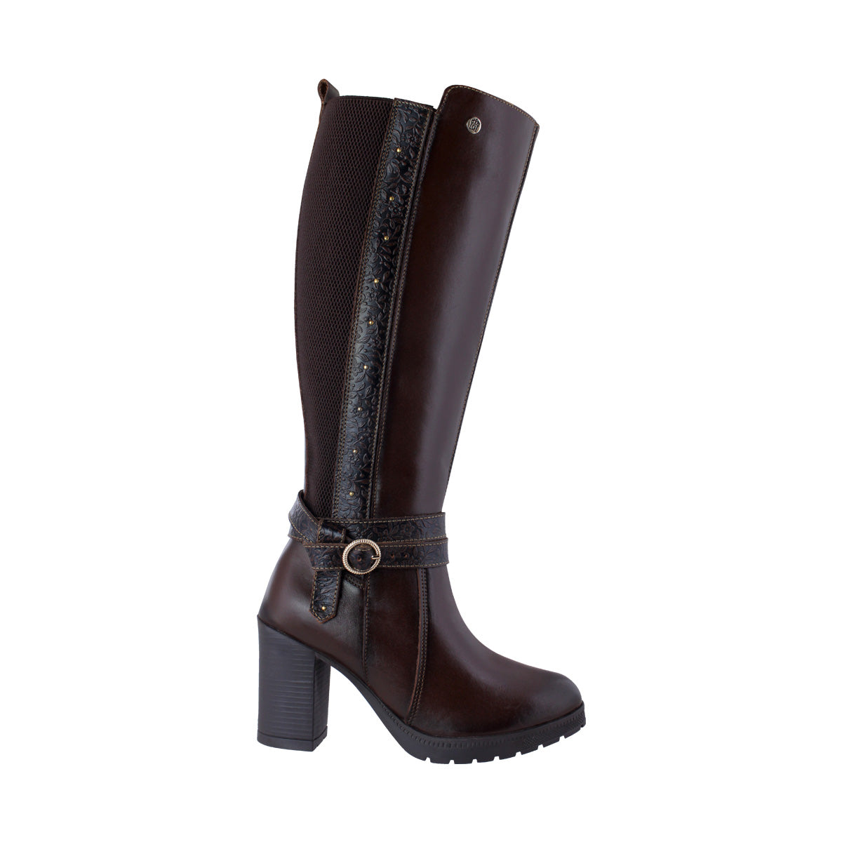 Bota Alta Dama 95020 Davina Piel Brandy (Café)