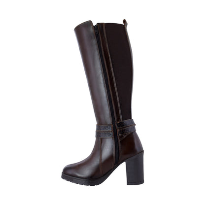 Bota Alta Dama 95020 Davina Piel Brandy (Café)