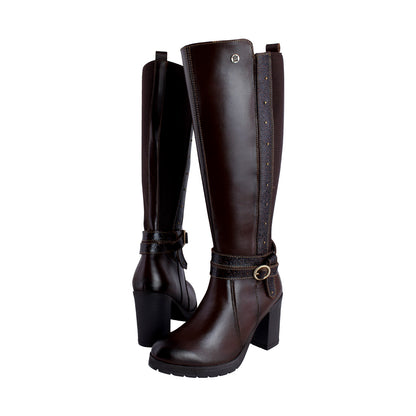 Bota Alta Dama 95020 Davina Piel Brandy (Café)