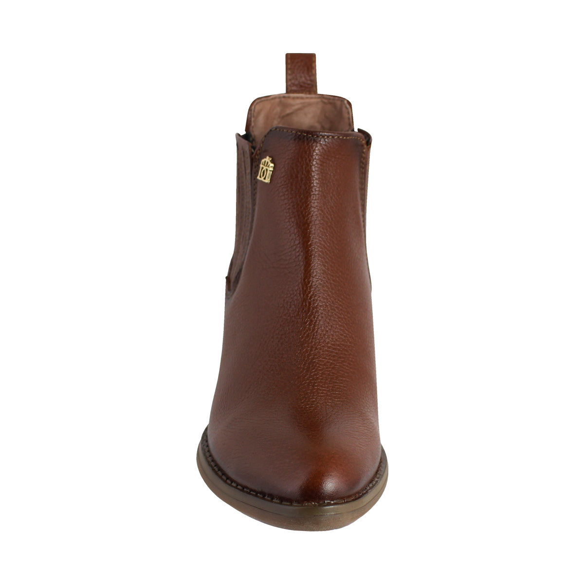 Botín Vaquero Mujer 96000 Davina Piel Café