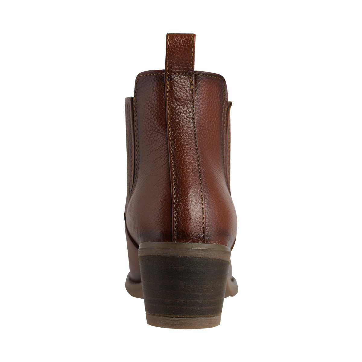 Botín Vaquero Mujer 96000 Davina Piel Café
