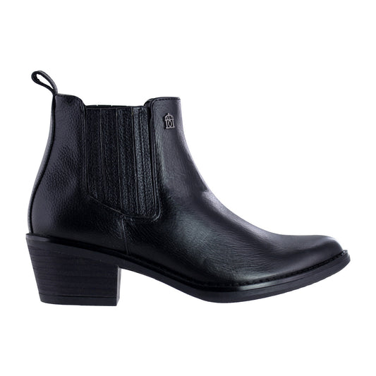 Botín Vaquero Dama 96000 Davina Piel Negro
