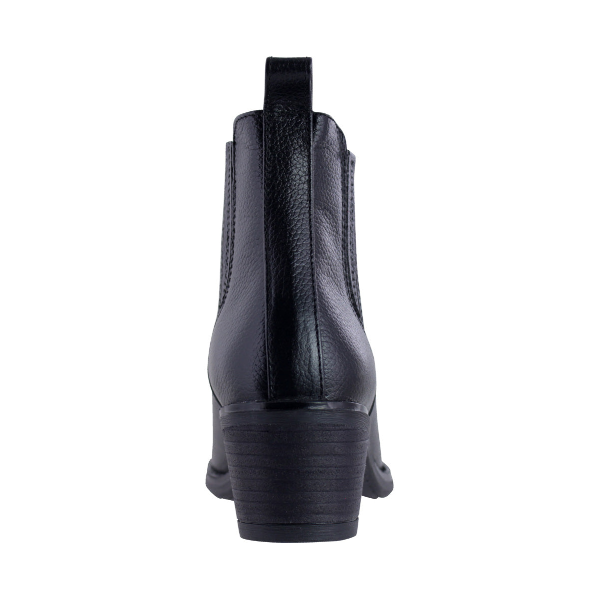 Botín Vaquero Mujer 96000 Davina Piel Negro