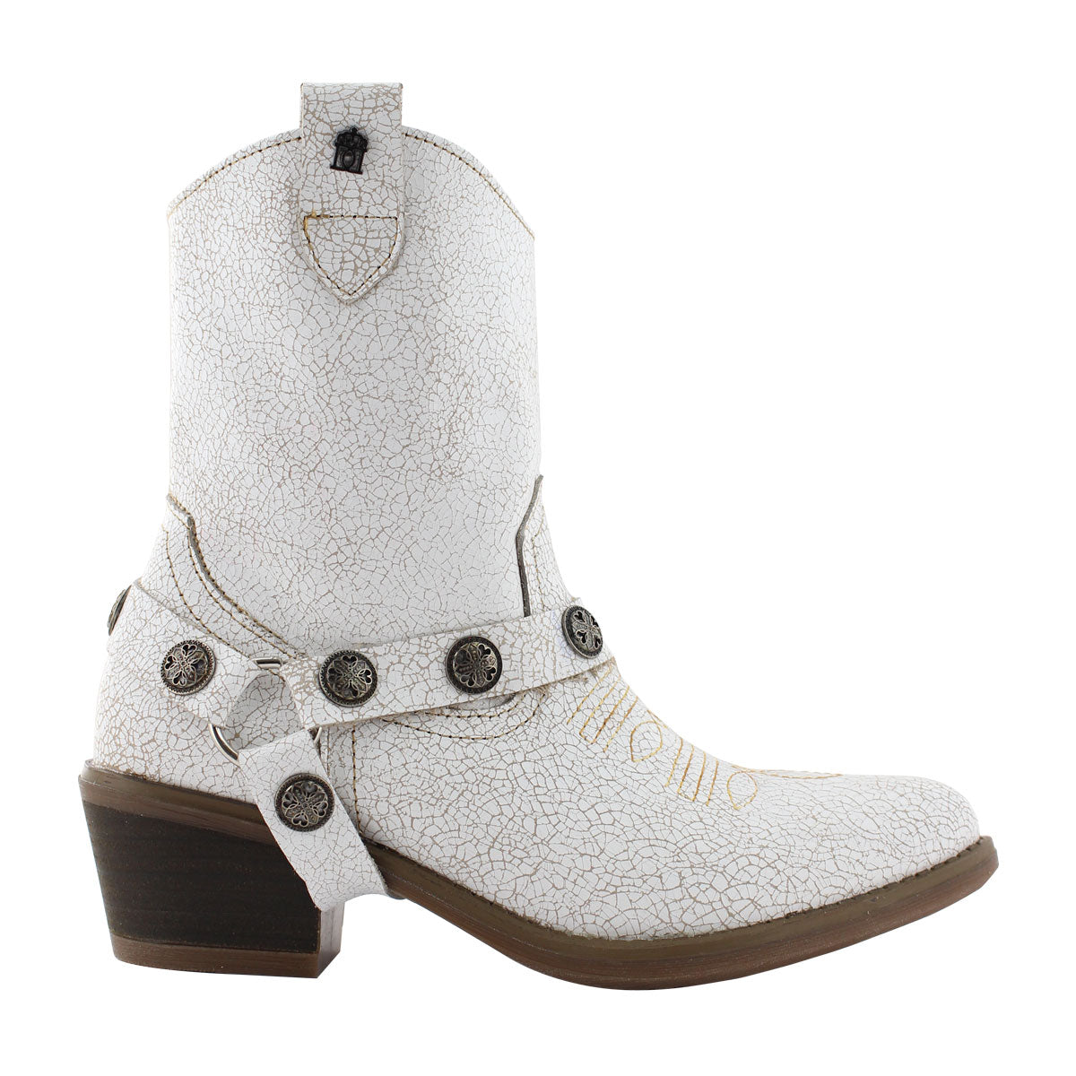 Botín Vaquero Mujer 96115 Davina Piel Late
