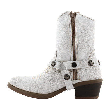 Botín Vaquero Mujer 96115 Davina Piel Late