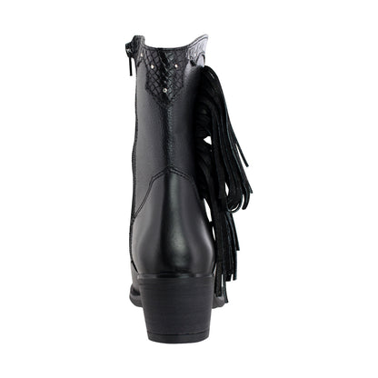 Botín Vaquero Mujer 96121 Davina Negro