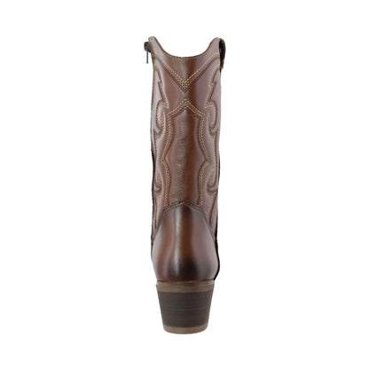 Bota Vaquera Mediana Mujer 96393 Davina Piel Shedrón