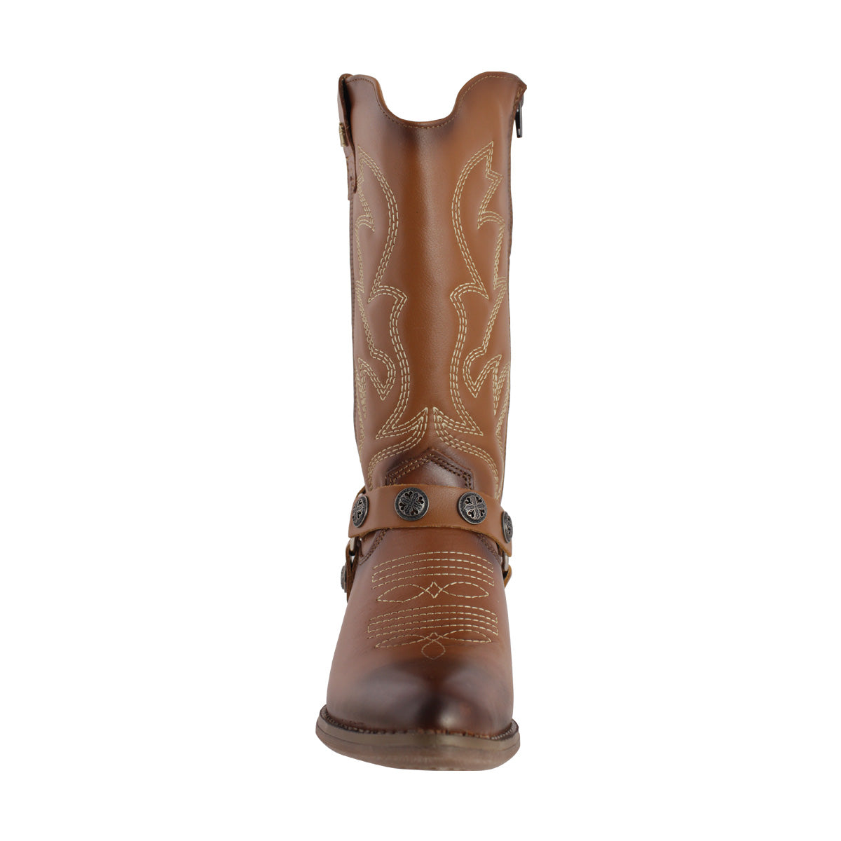Bota Vaquera Mediana Mujer 96401 Piel Atanado Maple