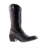 Bota vaquera mediana mujer 96405 davina piel negro