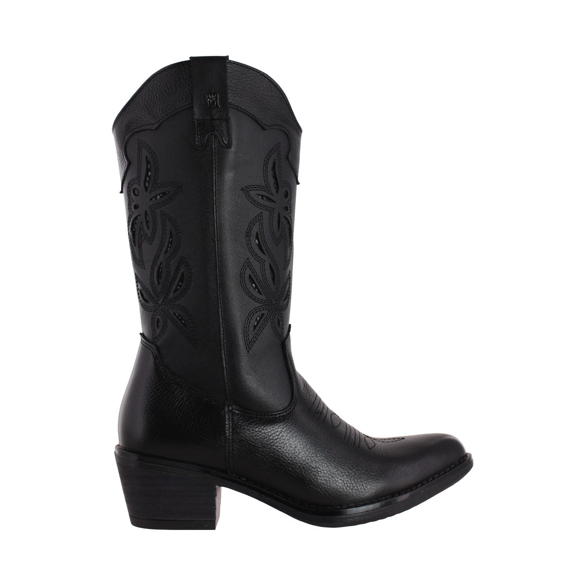 Bota Vaquera 96408 Davina Piel Negro