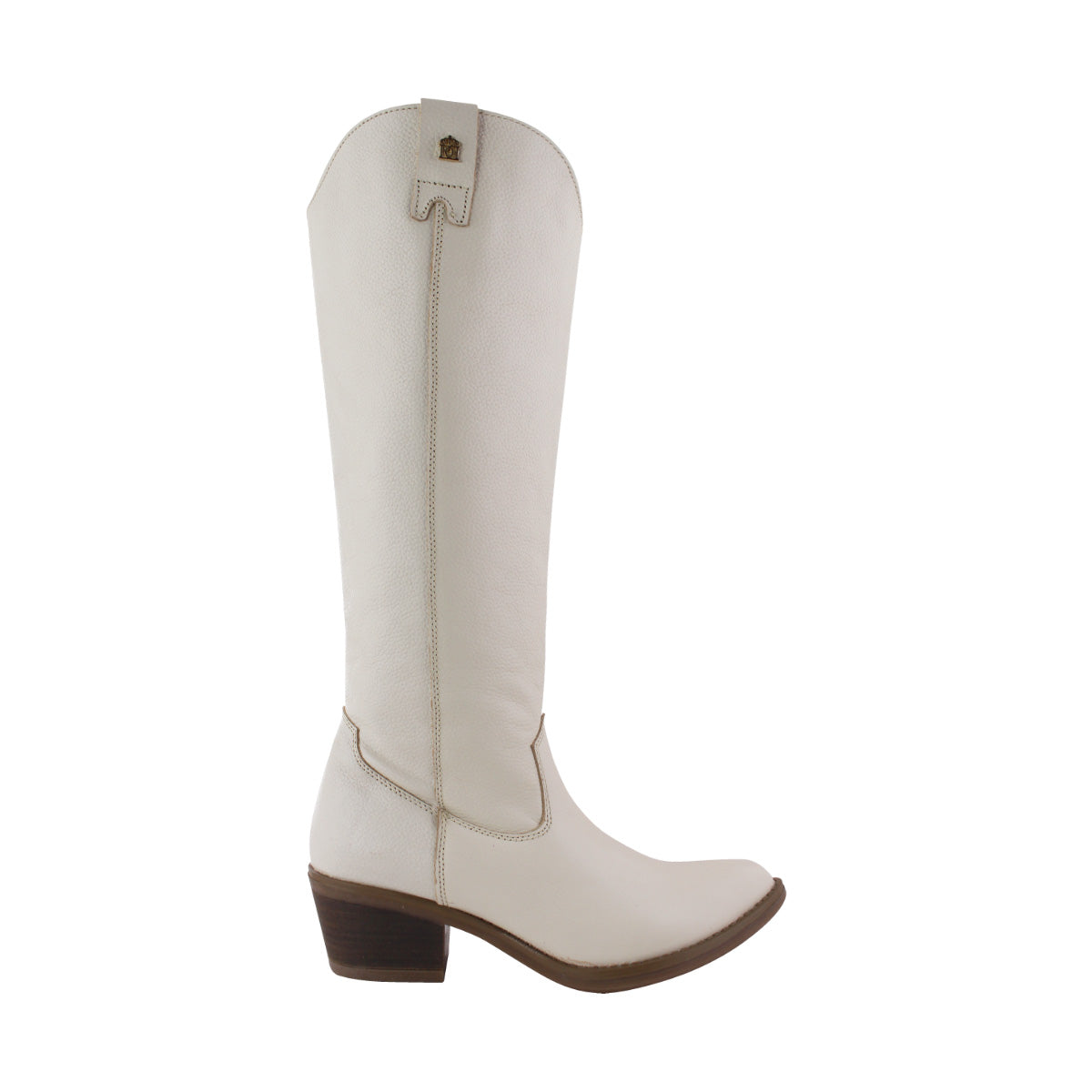 Bota Vaquera 96505 Davina Piel Marfil