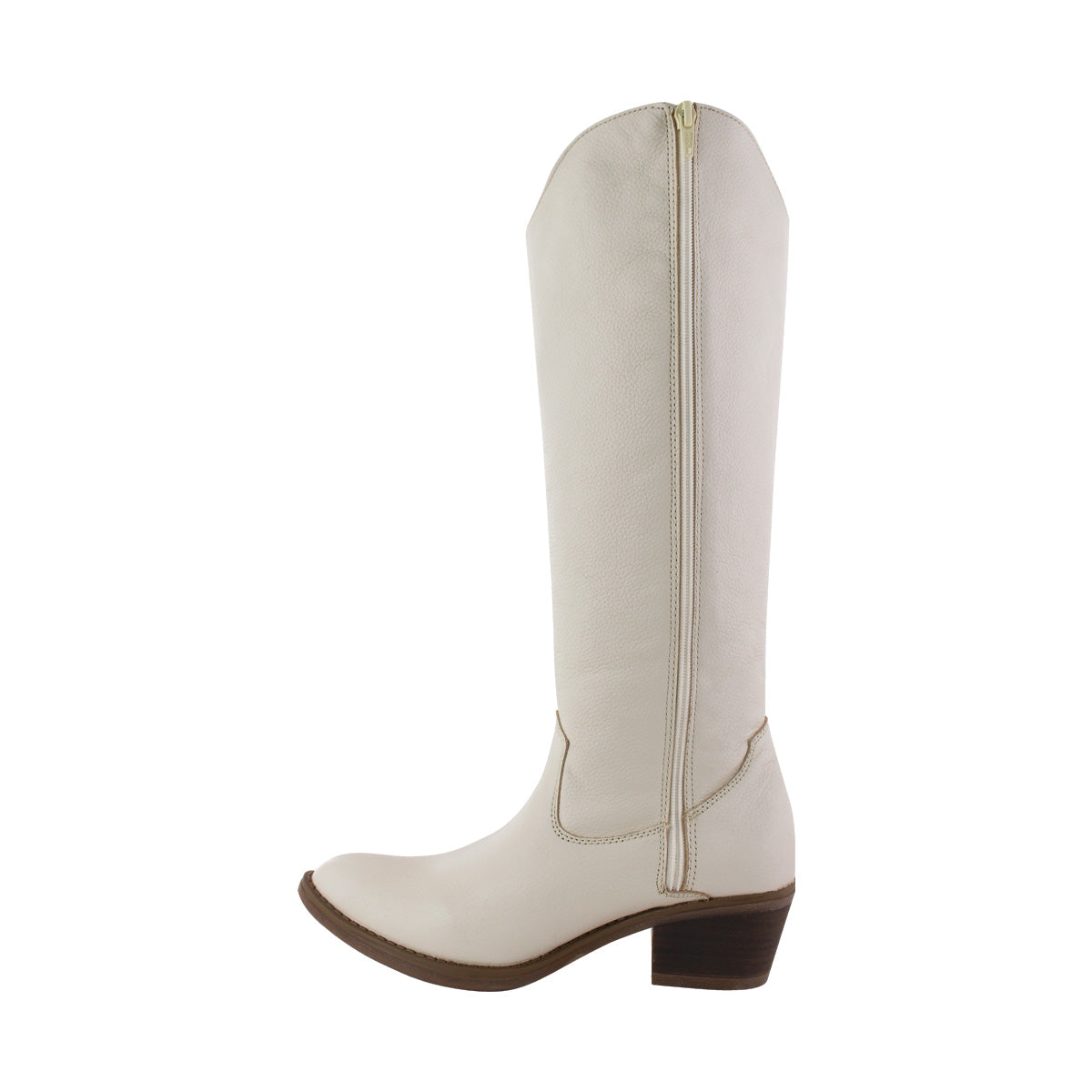 Bota Vaquera 96505 Davina Piel Marfil