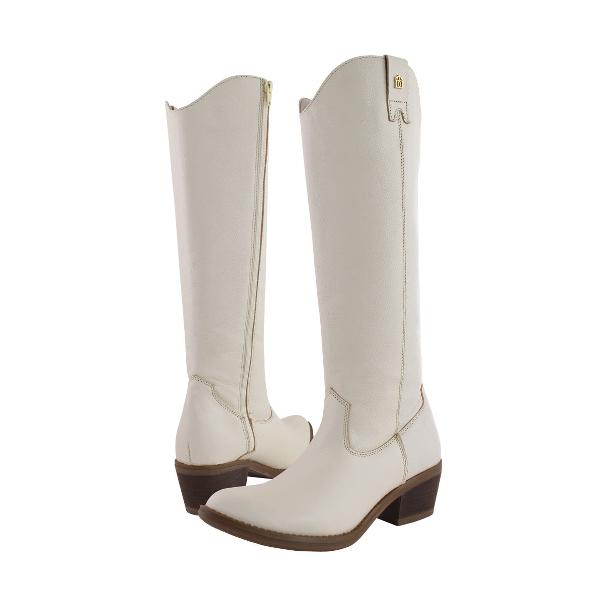 Bota Vaquera 96505 Davina Piel Marfil