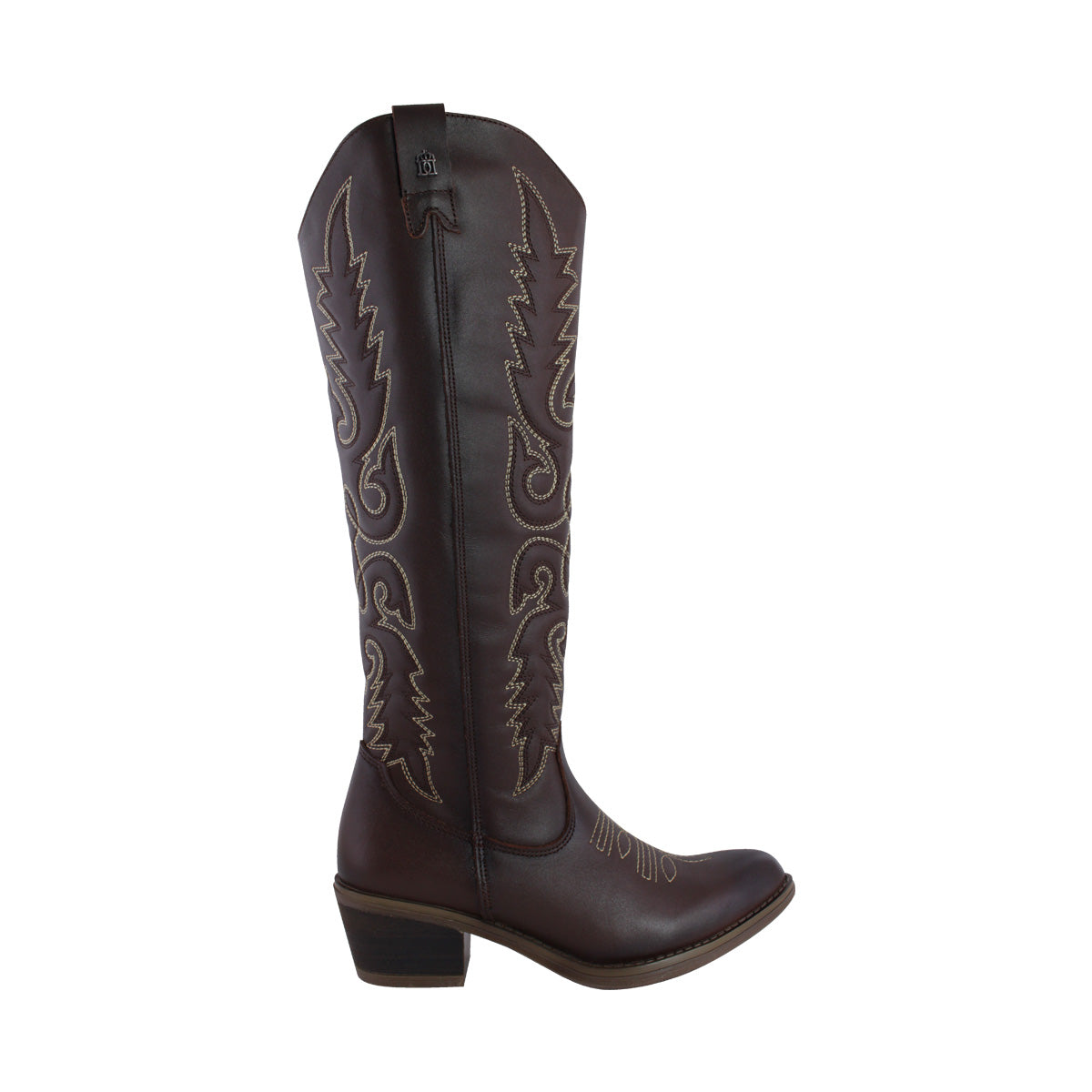 Bota Vaquera Dama 96533 Davina Piel Brandy