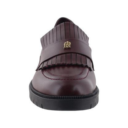 Mocasín Dama 9654 Piel Davina Vino