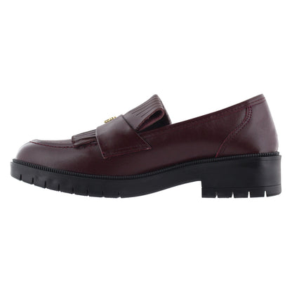 Mocasín Dama 9654 Piel Davina Vino