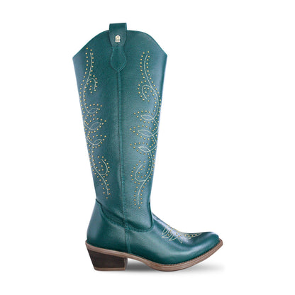 Bota Vaquera Mediana Mujer 96541 Verde