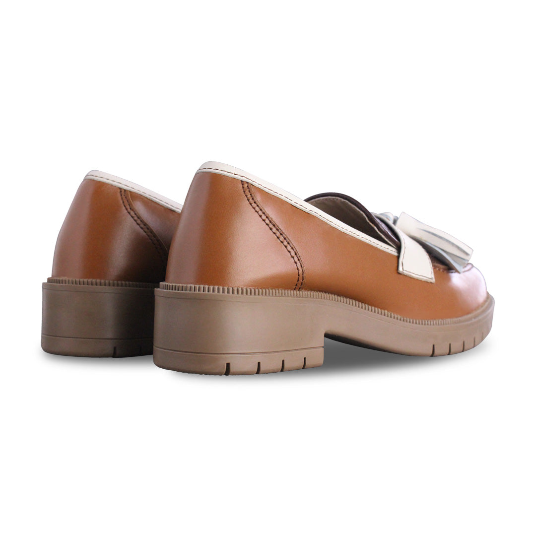 Mocasín Dama 9667 Davina Piel Miel