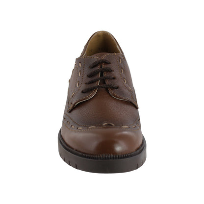 Mocasín 9672 Piel Davina Café