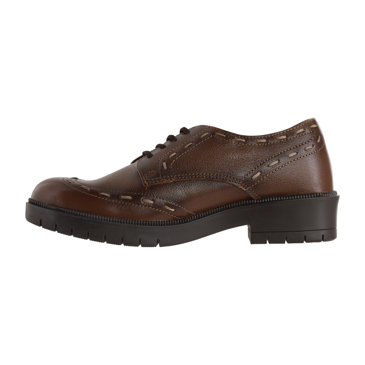 Mocasín 9672 Piel Davina Café