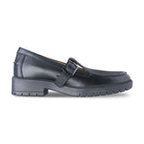 Zapato escolar niña 9680 piel negro