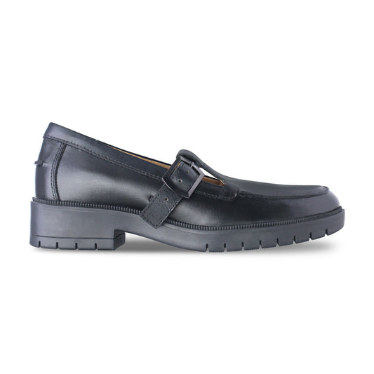 Zapato Escolar Niña 9680 Piel Negro