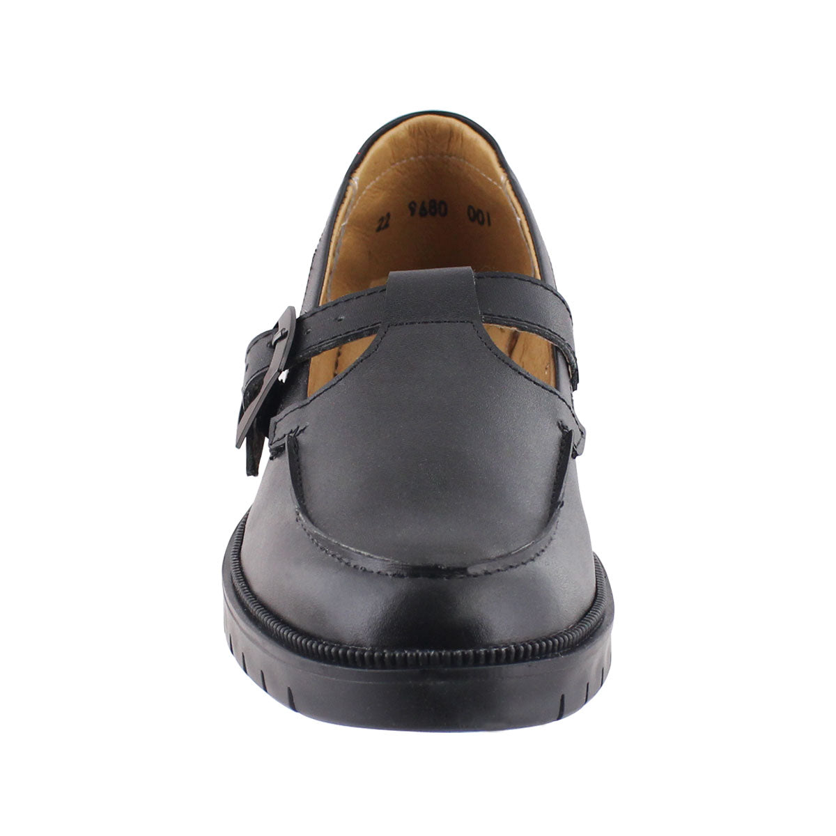 Zapato Escolar Niña 9680 Piel Negro