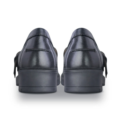 Zapato Escolar Niña 9680 Piel Negro