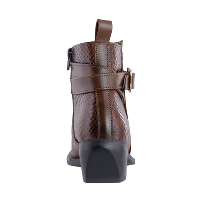 Botín Vaquero Mujer 97001 Piel Davina Shedrón