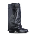 Bota Vaquera Alta Mujer 97420 Giulia Piel Negro