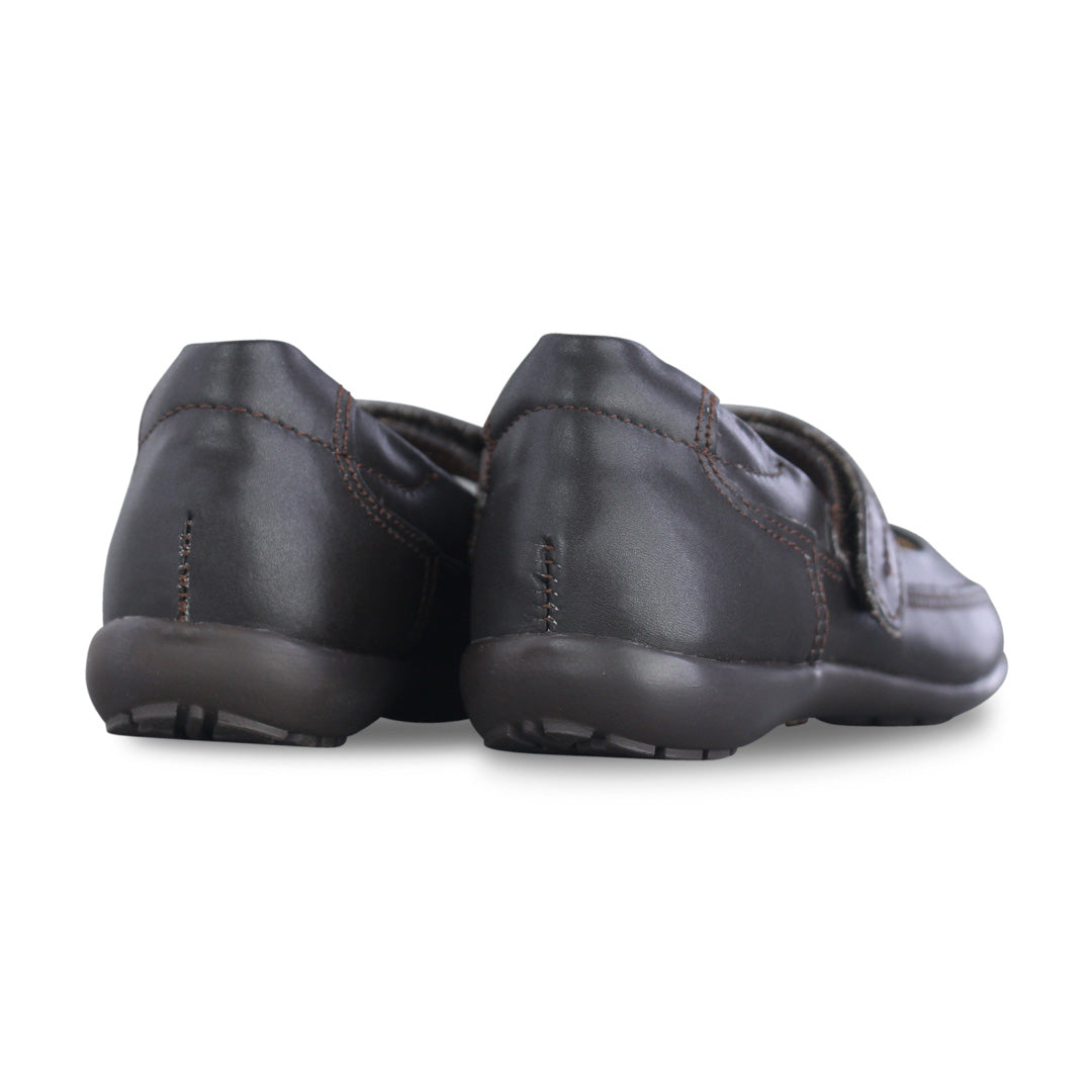 Zapato Escolar Niña 9755 Piel Café