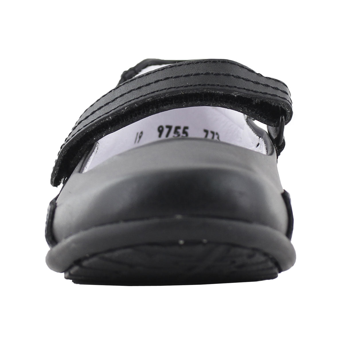 Zapato Escolar Niña 9755 Piel Negro