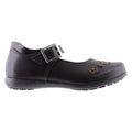 Zapato Escolar Niña 9764 Piel Café