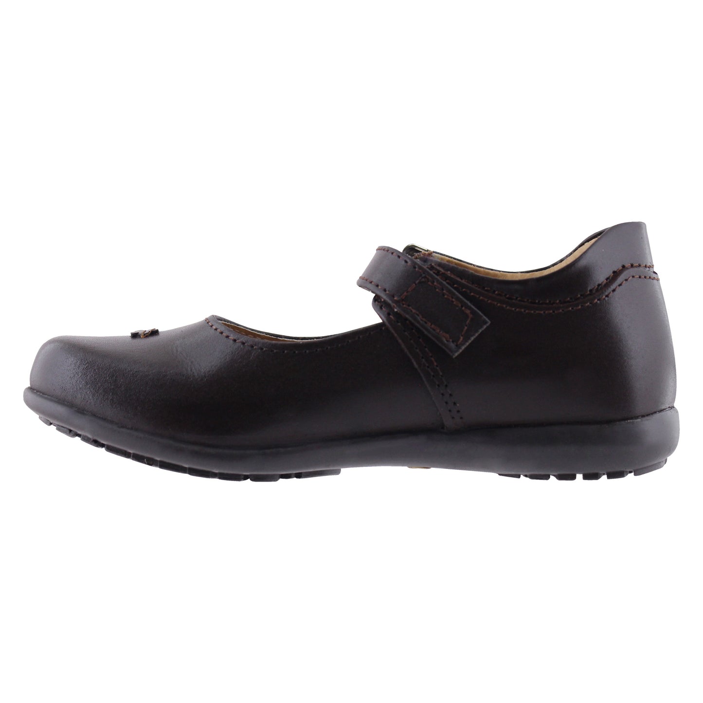 Zapato Escolar Niña 9764 Piel Café