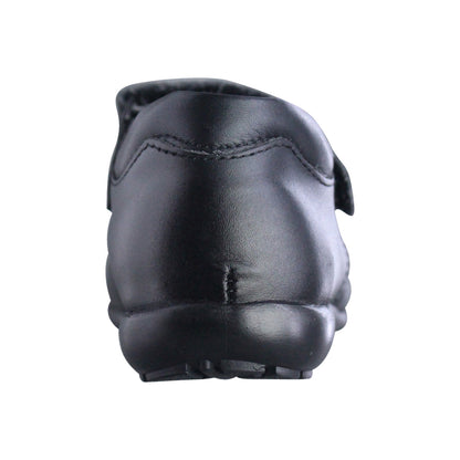Calzado Escolar Niña 9778 Piel Negro con Velcro